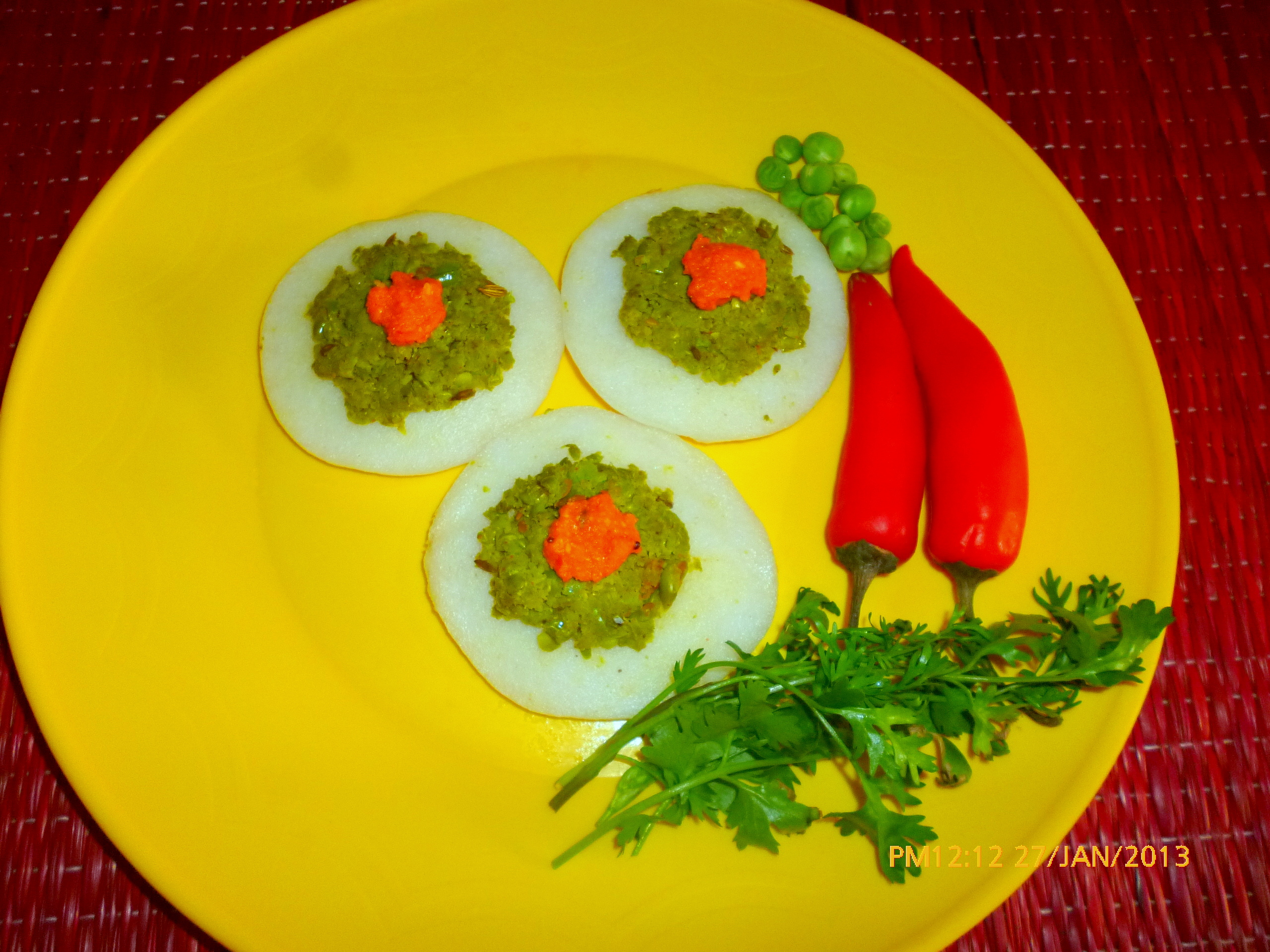 Baby Uttapams with a Spicy Twist Baby Uttapams with a Spicy Twist picture