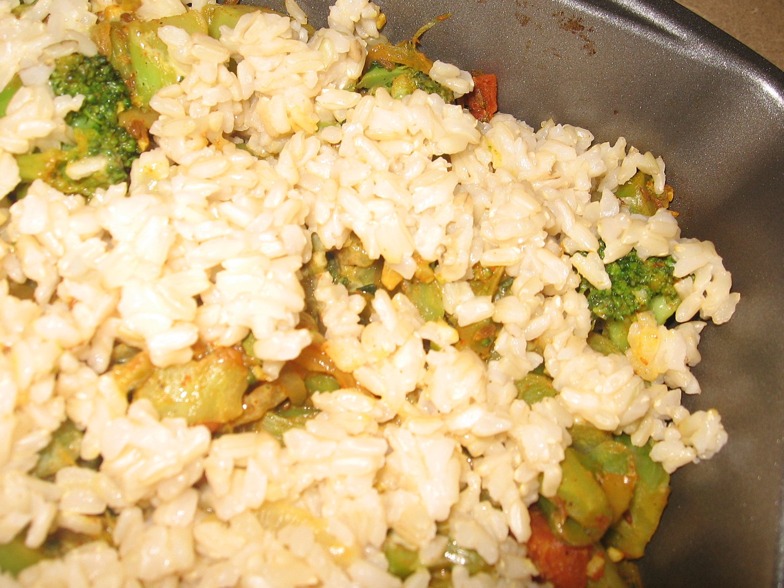 Baked Broccoli Rice Supreme Baked Broccoli Rice Supreme picture