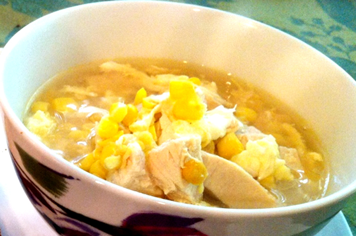 Pennsylvania Dutch Chicken Corn Soup Pennsylvania Dutch Chicken Corn Soup picture
