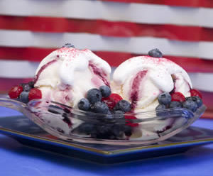 4th of July Sundae 4th of July Sundae picture