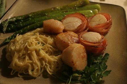 Scallops With Bacon Scallops With Bacon picture