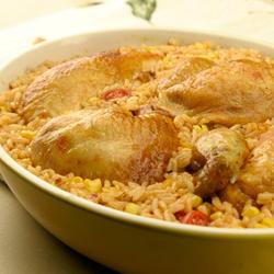 Budweiser Original Barbecue Chicken and Rice Bowl Budweiser Original Barbecue Chicken and Rice Bowl picture