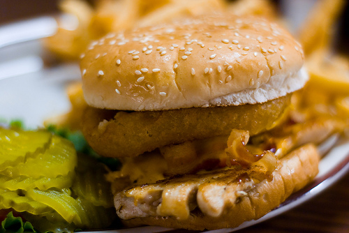 Bbq Chicken Sandwich Bbq Chicken Sandwich picture