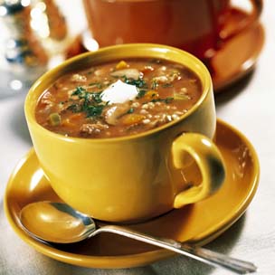 Beef Barley Soup picture