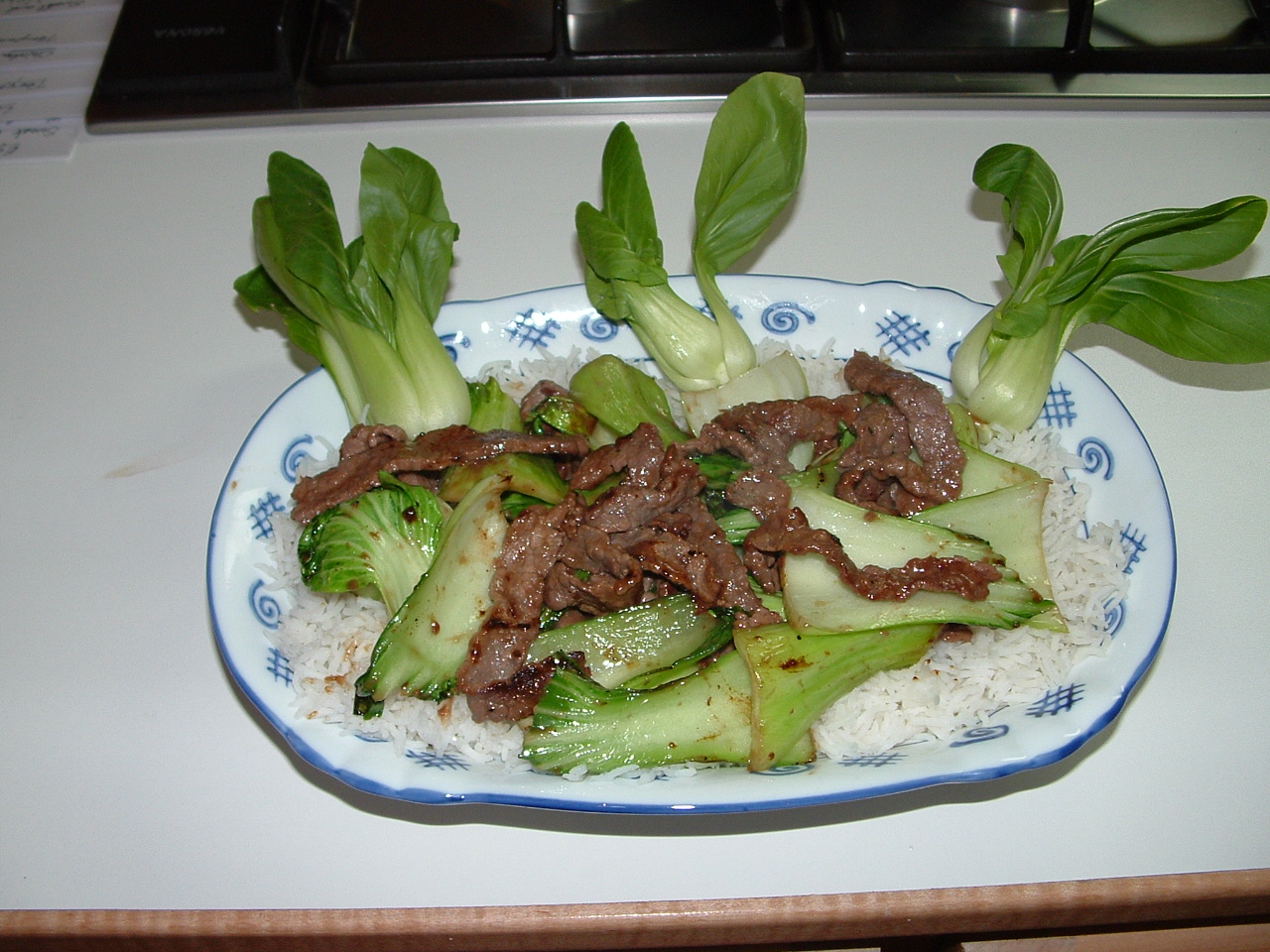 Beef and Bok Choy picture