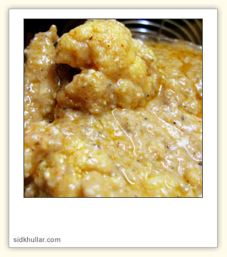 Cauliflower Chicken Korma Cauliflower Chicken Korma picture