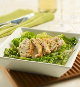 Chicken Breast with Braised Cos by Johnnie Mountain Chicken Breast with Braised Cos by Johnnie Mountain picture