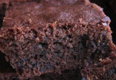 Brownie dark chocolate Brownie dark chocolate picture