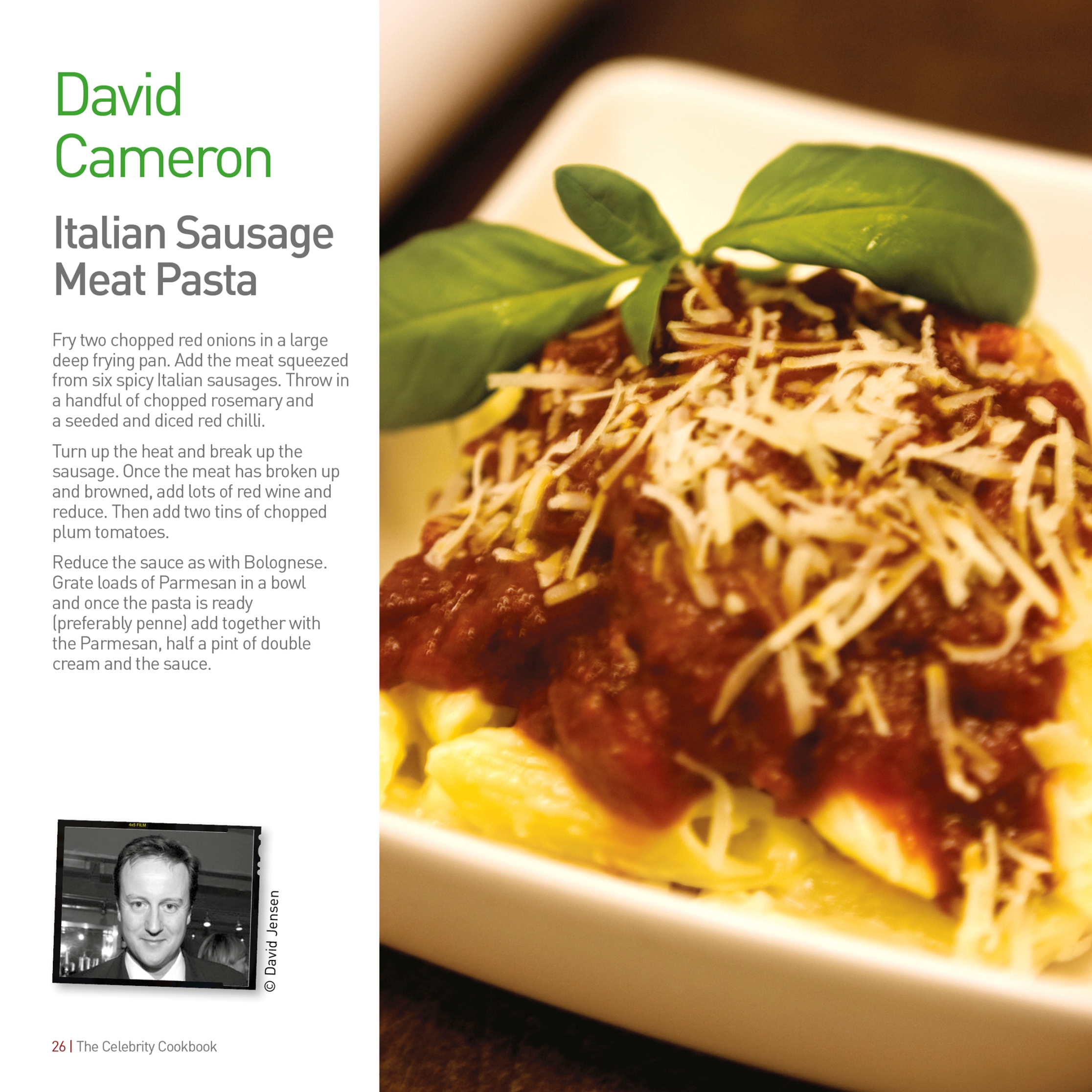 David Cameron's Italian Sausage Meat Pasta David Cameron's Italian Sausage Meat Pasta picture