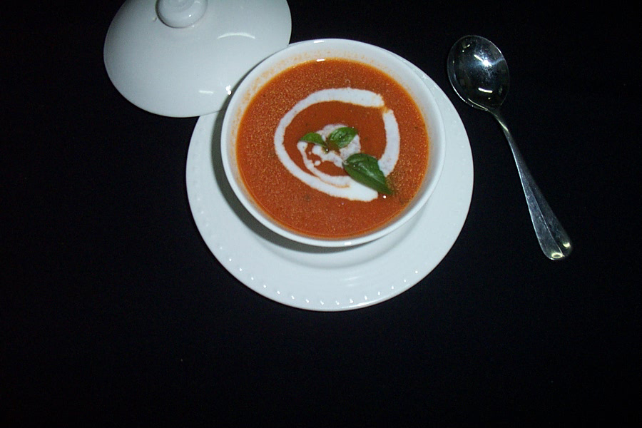 MINTY PEPPERY TOMATO SOUP MINTY PEPPERY TOMATO SOUP picture