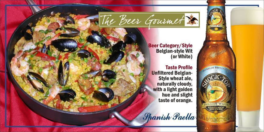 Spanish Paella with Belgian-Style Wit Spanish Paella with Belgian-Style Wit picture