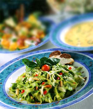 Fettuccine Alfredo With Herbs And Chicken Fettuccine Alfredo With Herbs And Chicken picture