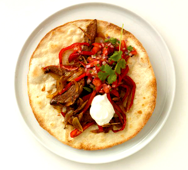 Fajitas with Roast Beef Fajitas with Roast Beef picture