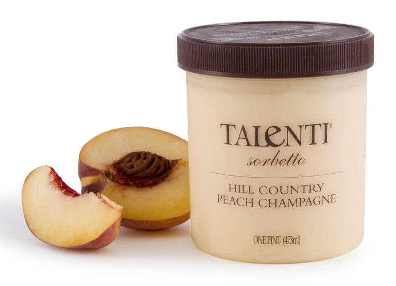 Peach Champagne Sorbet Peach Champagne Sorbet picture