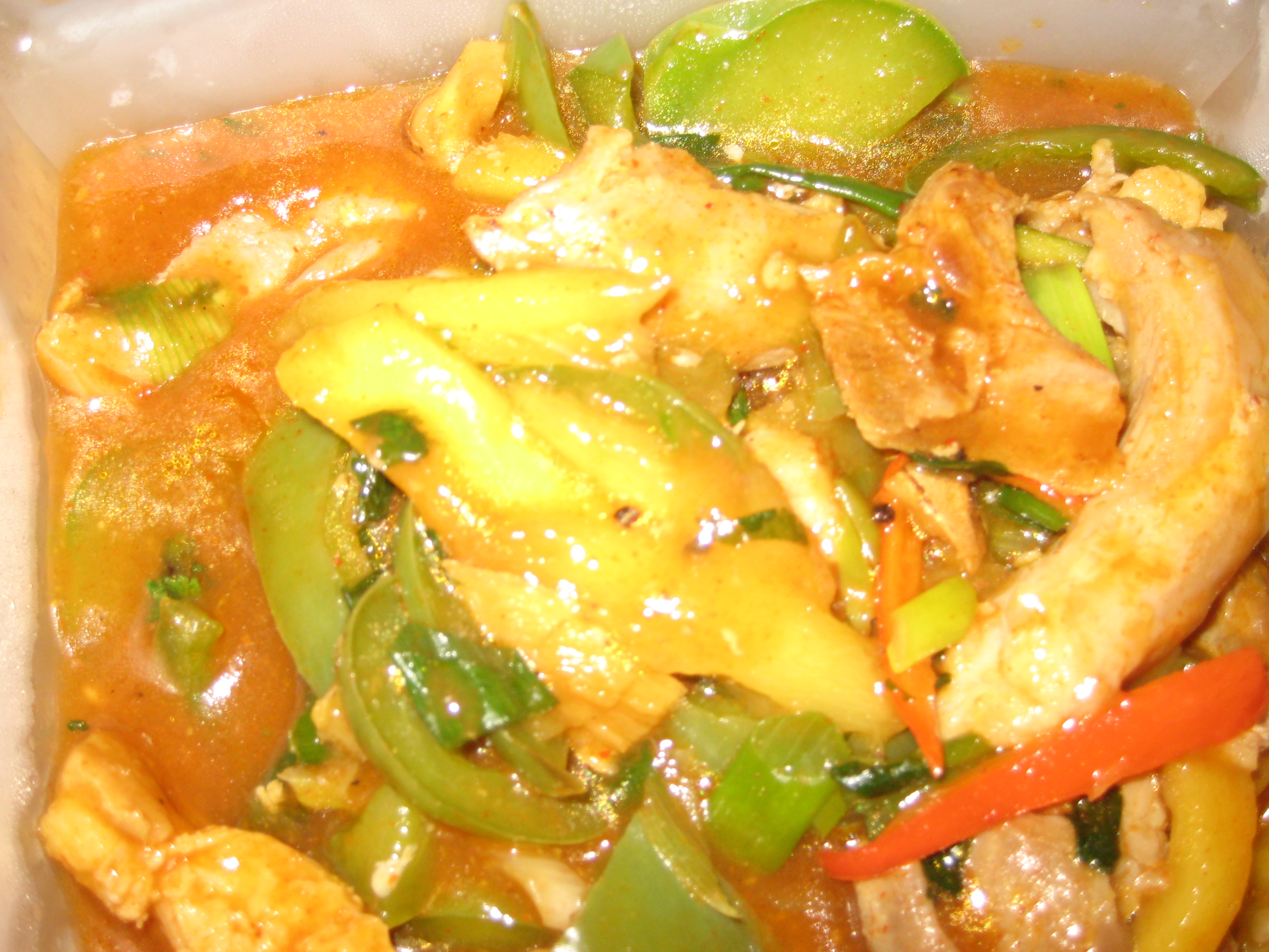 Mango chicken curry Mango chicken curry picture
