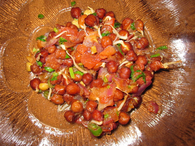 Sprout chaat Sprout chaat picture