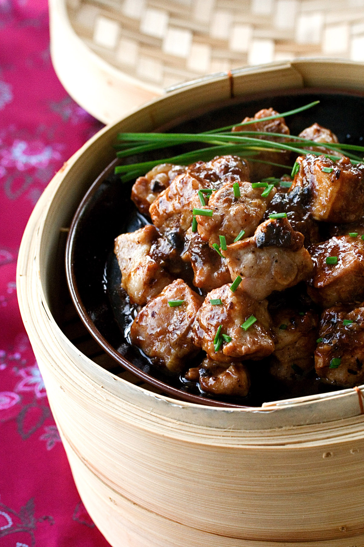 Chinese Steamed Spareribs with Black Bean Sauce Chinese Steamed Spareribs with Black Bean Sauce picture