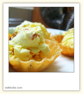 Ice Cream in Pastry Shells Ice Cream in Pastry Shells picture