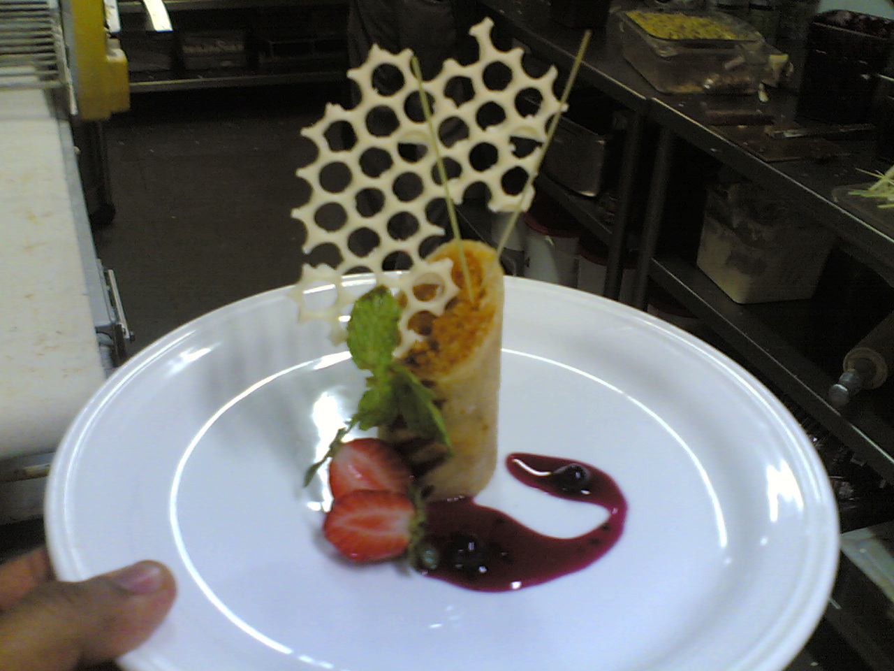 carrot pudding rolled in sweet pancake picture
