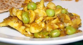 Matar Mushroom (Peas & Mushroom with Curry) Matar Mushroom (Peas & Mushroom with Curry) picture