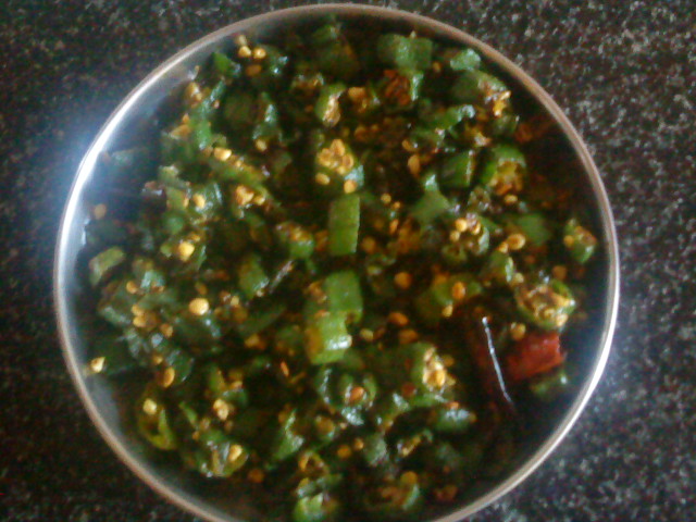 Okra Roast Okra Roast picture