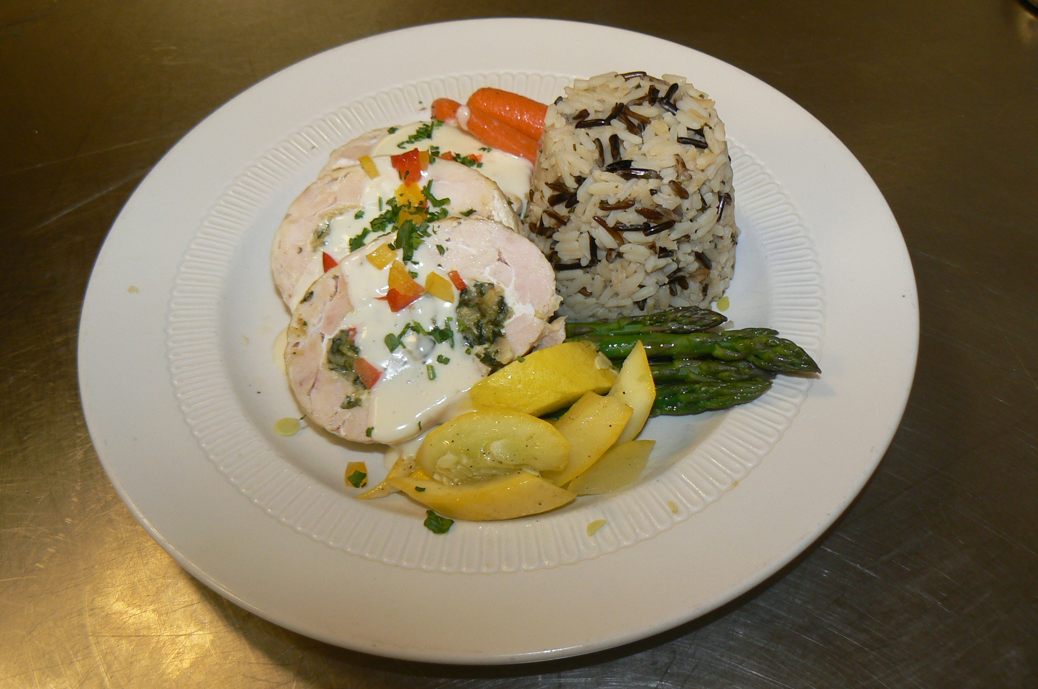 Stuffed chicken Stuffed chicken picture