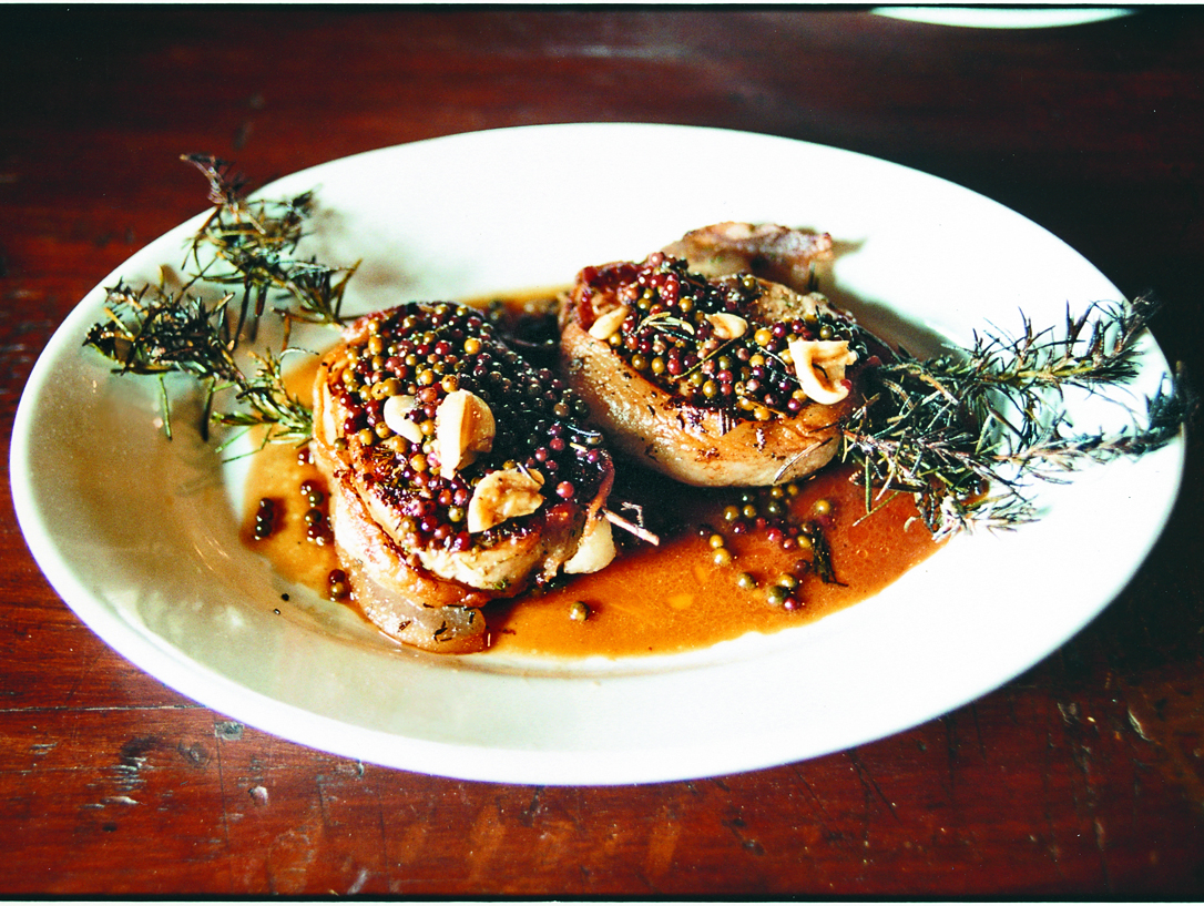 Pan Seared Pork Chops with Green Peppercorn Sauce Pan Seared Pork Chops with Green Peppercorn Sauce picture
