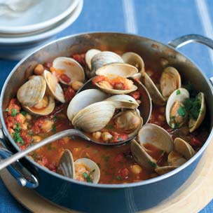 Portuguese Clam and Sausage Stew Portuguese Clam and Sausage Stew picture