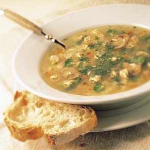 Roast Turkey Vegetable Soup with Rice Roast Turkey Vegetable Soup with Rice picture