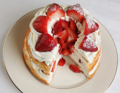 Healthy Birthday Cake on Quick Baked Strawberry Shortcake Recipe By Erica   Ifood Tv