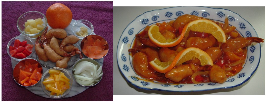 Sweet and Sour Shrimp (pork) Sweet and Sour Shrimp (pork) picture