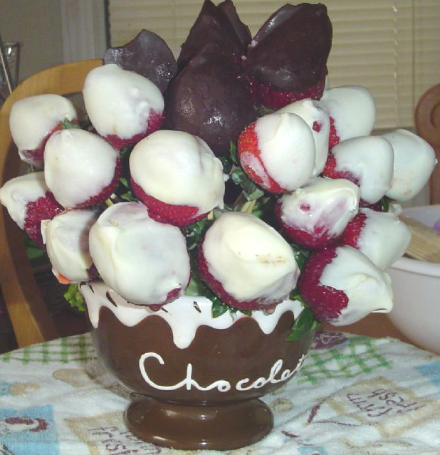 White Chocolate Dipped Strawberries picture