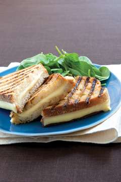 Roasted Garlic and White Wine Parrano Panini Roasted Garlic and White Wine Parrano Panini picture