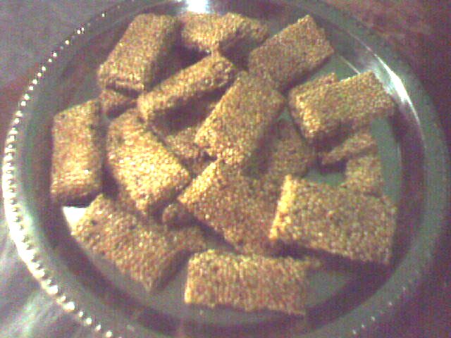 Homemade Sesame Seed Sweet Snacks Homemade Sesame Seed Sweet Snacks picture