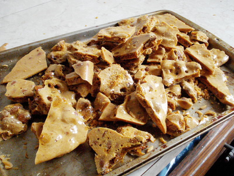 Almond Praline Or Brittle Almond Praline Or Brittle picture