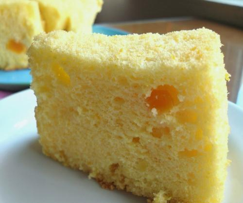 Almond Chiffon Cake Almond Chiffon Cake picture