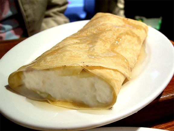 Almond Crepe Almond Crepe picture