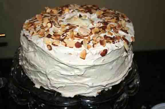 Almond Gateau Almond Gateau picture