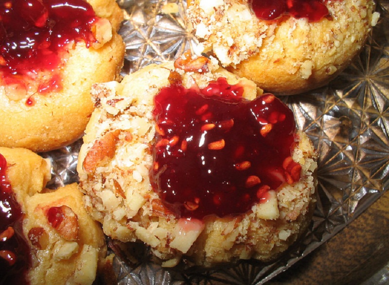 Almond Thimble cookies Almond Thimble cookies picture