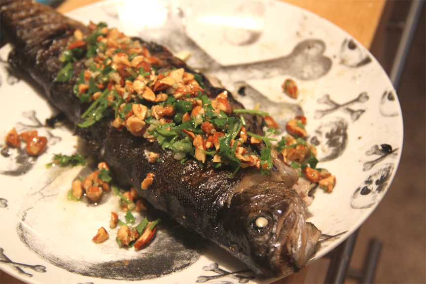 Almond Topped Trout Almond Topped Trout picture