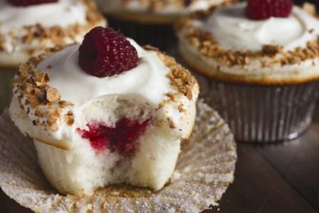 Almond White Cupcakes Almond White Cupcakes picture