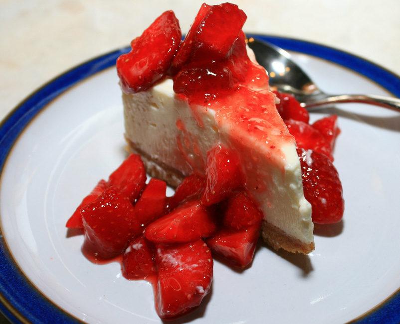 Almost Strawberry Cheesecake Almost Strawberry Cheesecake picture