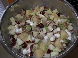 Grape Apple Salad Grape Apple Salad picture