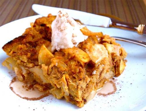 Apple-Topped Bread Pudding Apple-Topped Bread Pudding picture