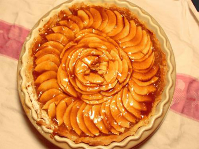 French Apple Flan French Apple Flan picture
