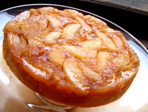 Apple Ginger Upside Down Cake Apple Ginger Upside Down Cake picture