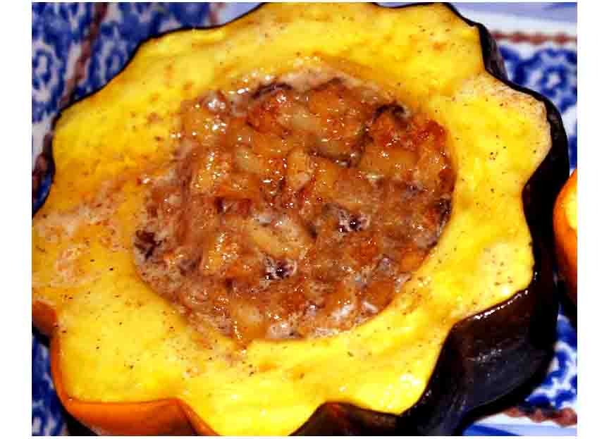 Apple Stuffed Squash Apple Stuffed Squash picture