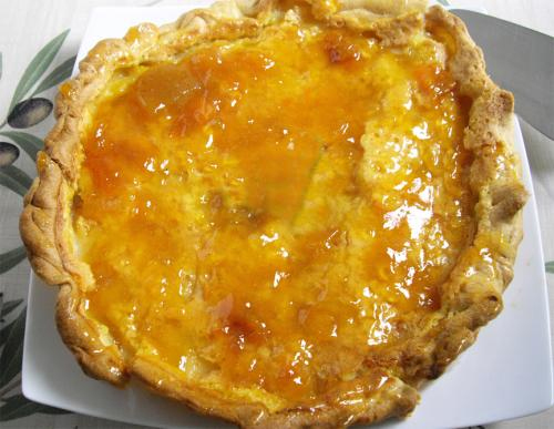 Apricot Macaroon Pie Apricot Macaroon Pie picture