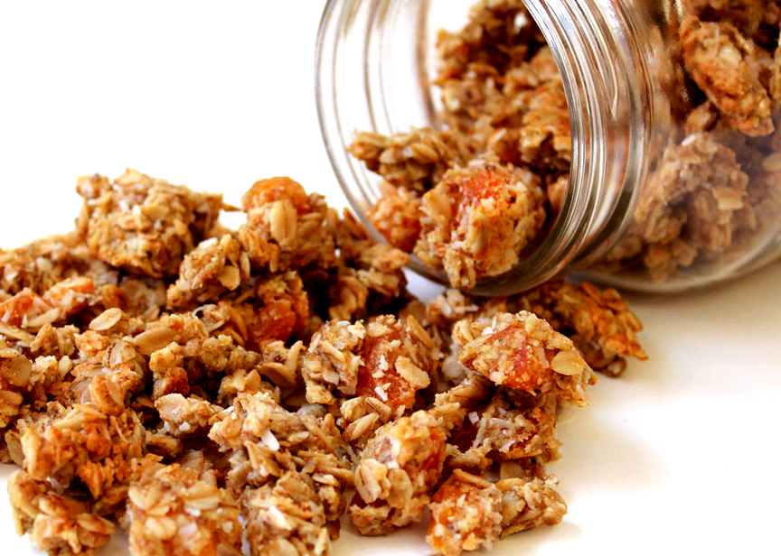 Apricot Peanut Granola Apricot Peanut Granola picture