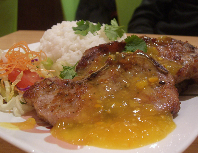 Apricot Stuffed Chops Apricot Stuffed Chops picture